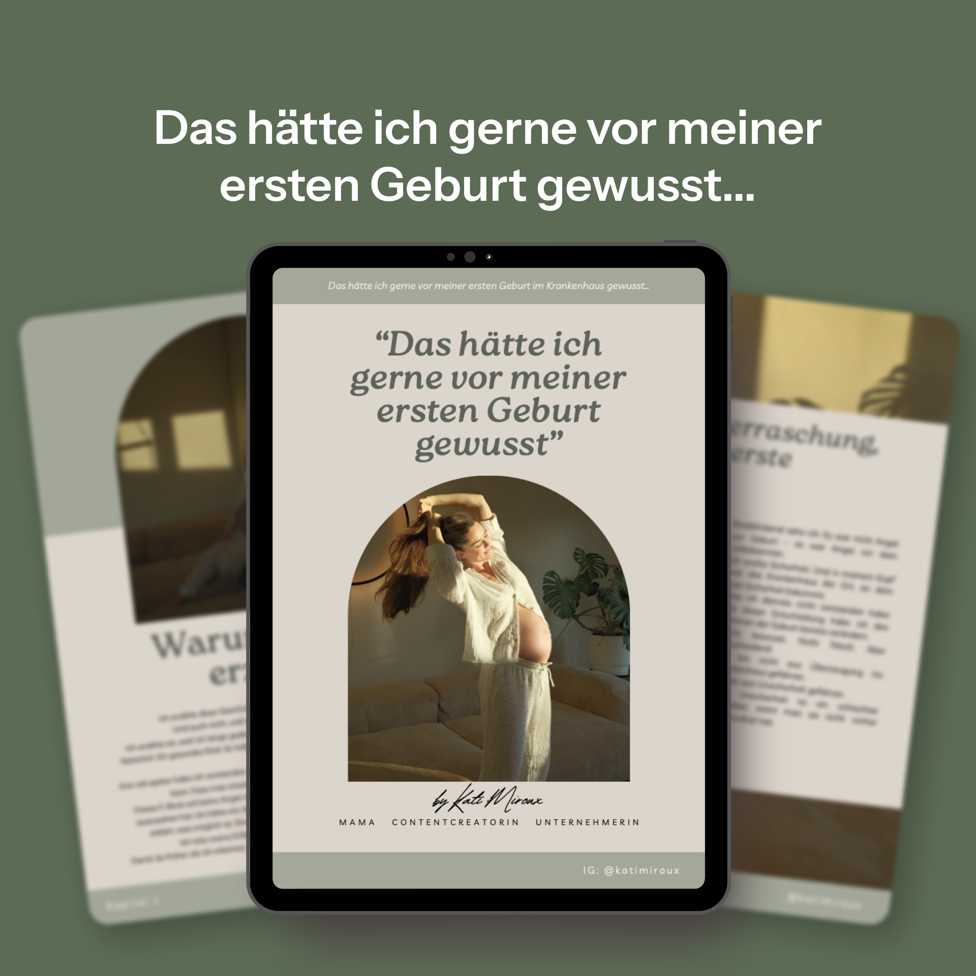 Dein Geburts-Ratgeber von Kati Miroux