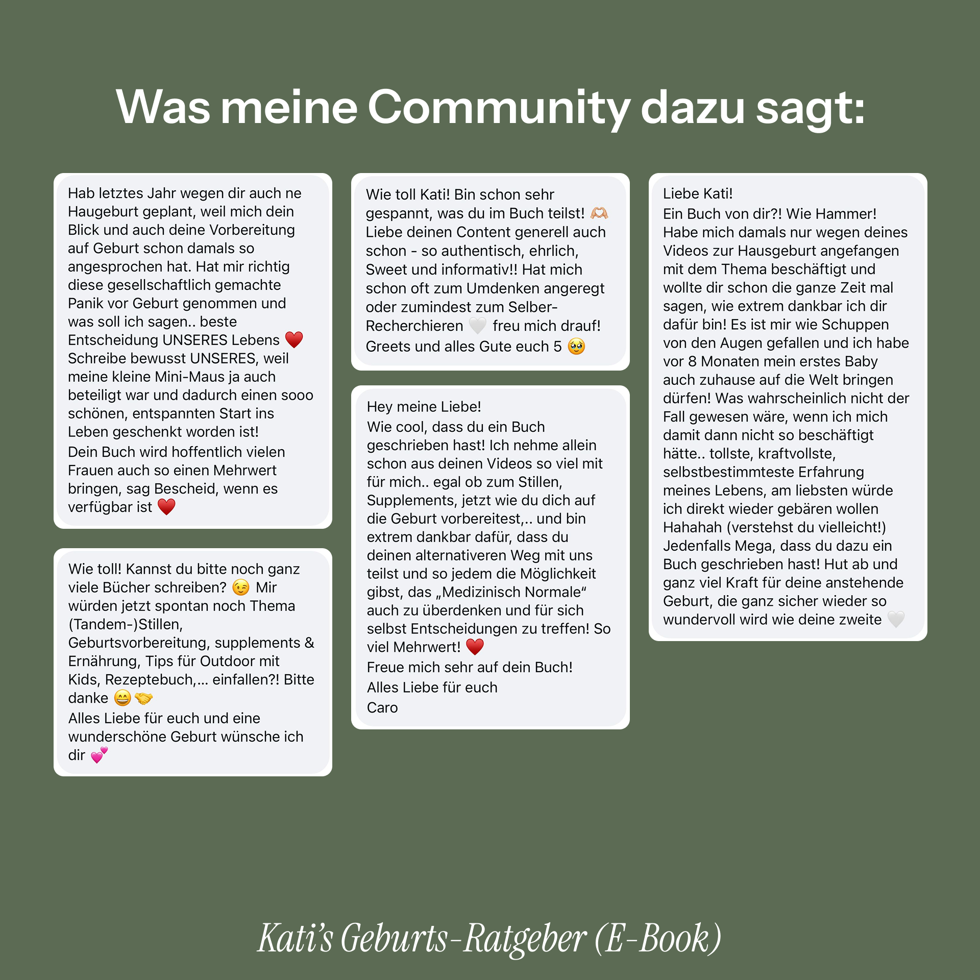 Dein Geburts-Ratgeber von Kati Miroux